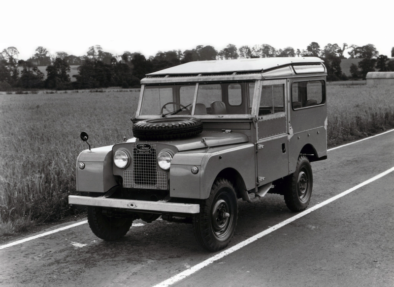 A Series One Land Rover, much like the ones used in the heist. But not the same one. Or was it?